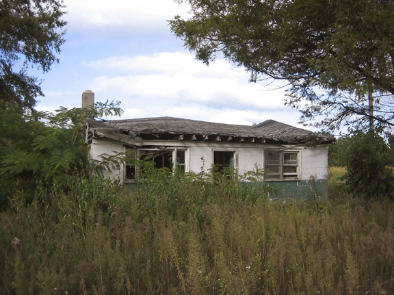 Abandoned building