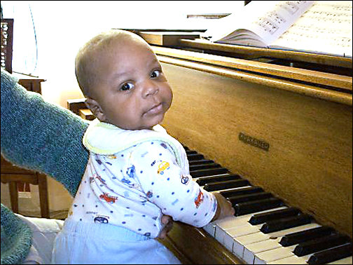 Naji at piano