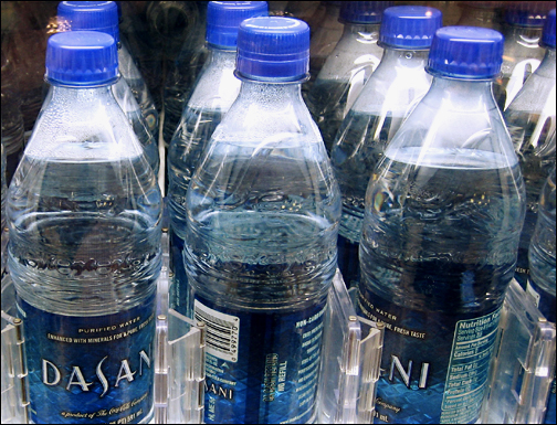 bottled water