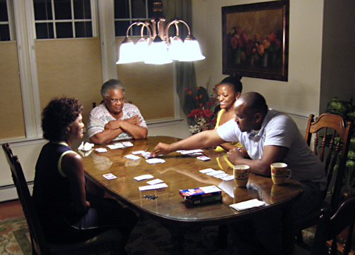 Ben plays Skip-Bo