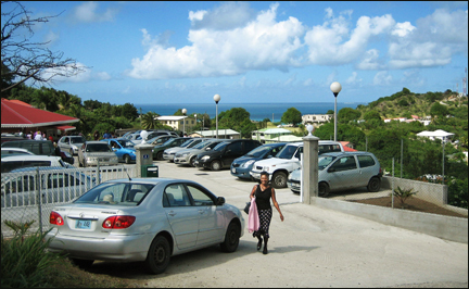 Margo at French Meeting Rambaud St. Maarten. Photo by E.W. Faircloth