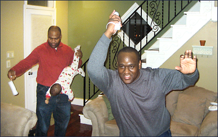 Lhann, Ben and Naji.  Photo by E.W. Faircloth