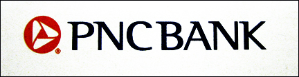 PNC Bank Logo.  Photo by E.W. Faircloth