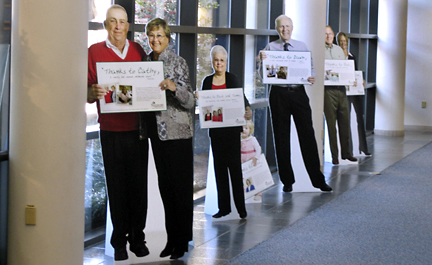 Cutouts at Nanticoke Hospital in Seaford DE.  Photo by E.W. Faircloth