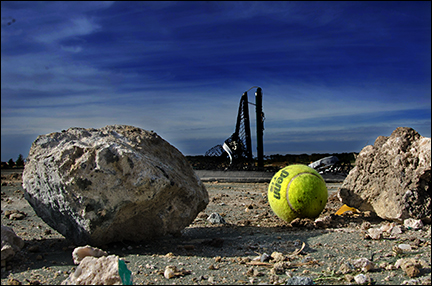 tennis courts