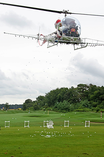 helicopter ball drop